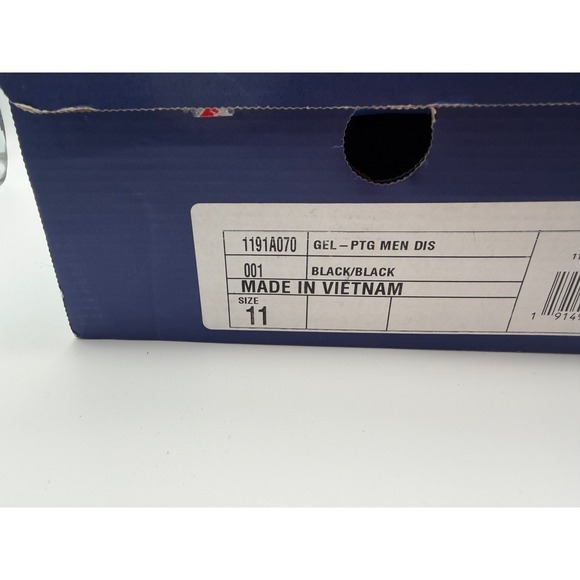 Asics Men's Size 11 Disney Gel- PTG Micky Mouse 90th Black Leather Sneaker 0023 - Picture 10 of 11